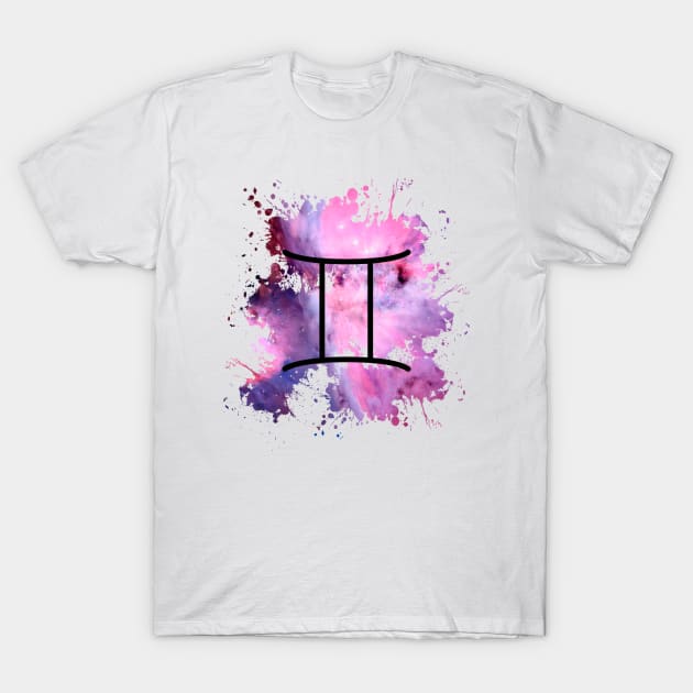 Gemini Abstract T-Shirt by Amasea